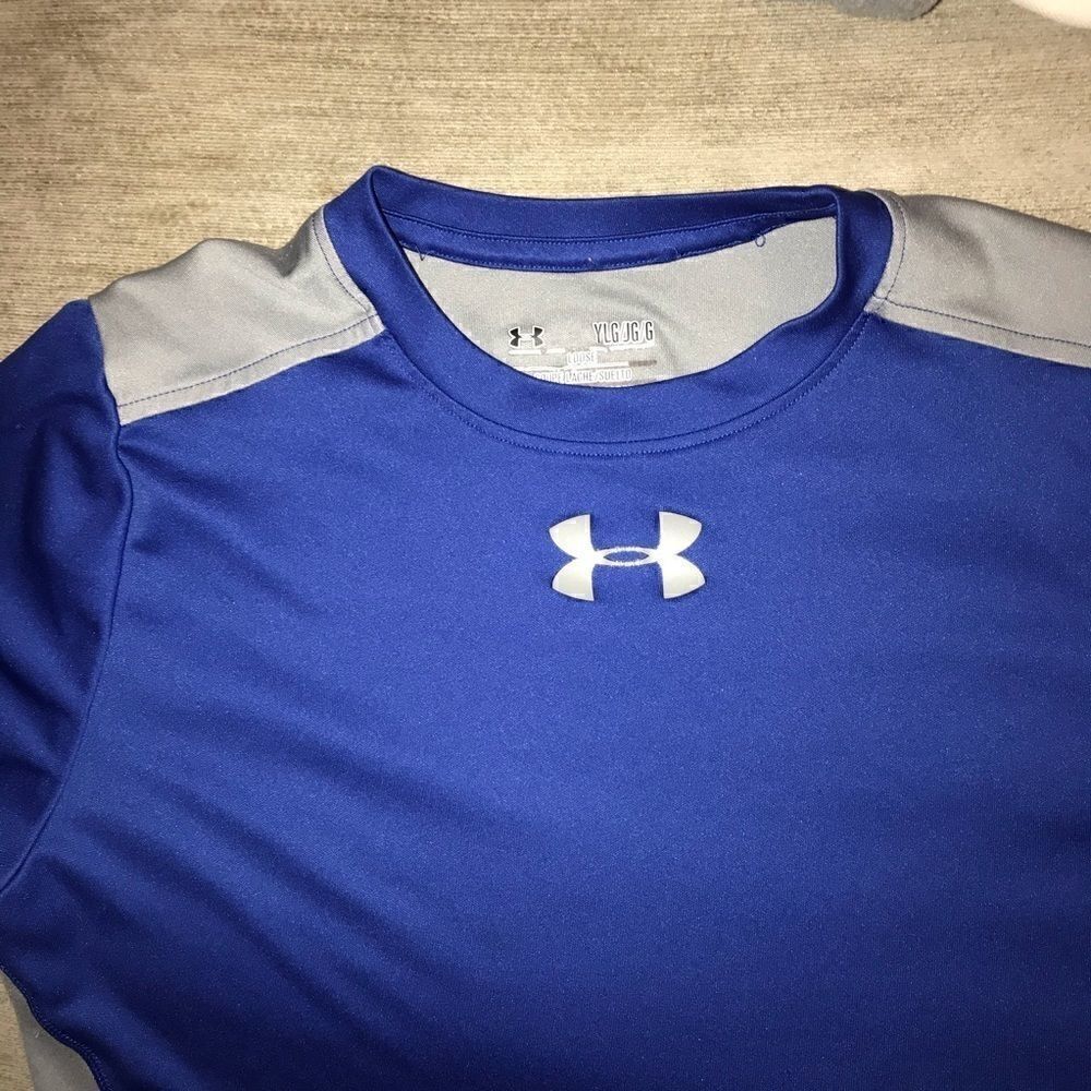 Under Armour boys athletic loose T-shirt size YLG - Picture 3 of 5